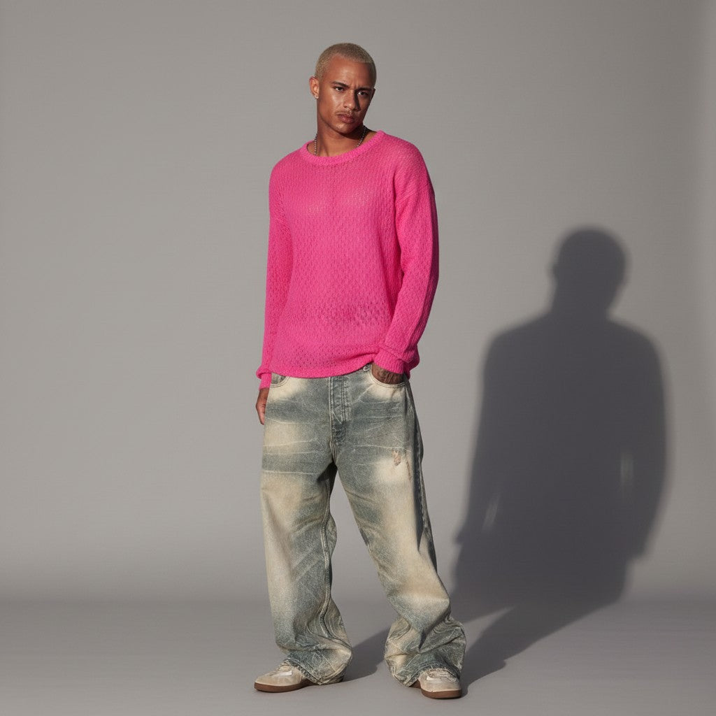 Over fucsia